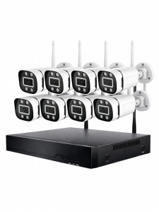 Комплект видеонаблюдения беспроводной на 8 камер Wi-Fi 3MP Орбита OT-VNK08